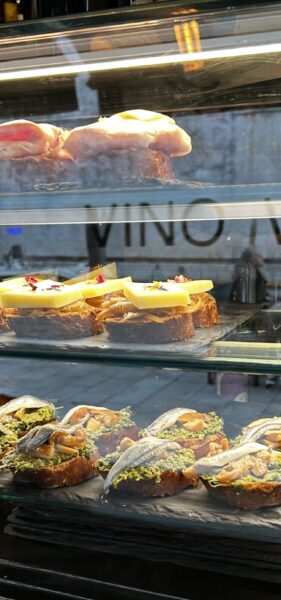 En busca de los mejores Cicchetti de Venecia